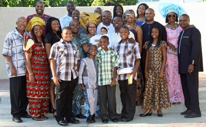 Ik Okoro family_1